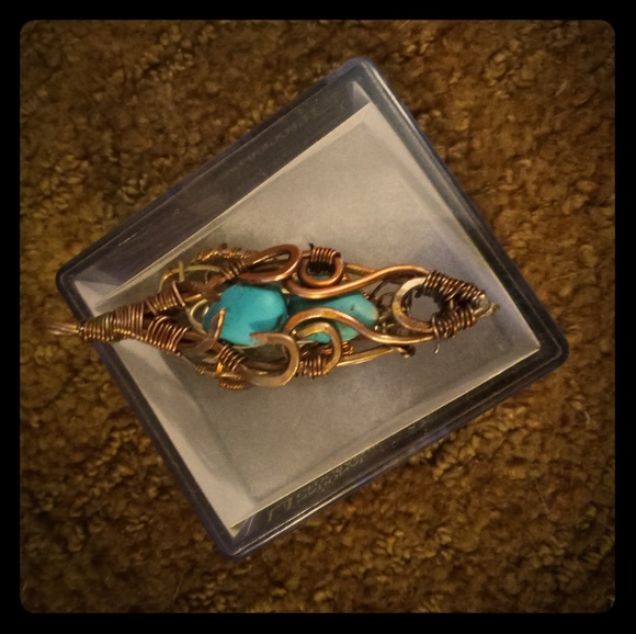 Handmade Copper Pendant - Picture 1 of 2